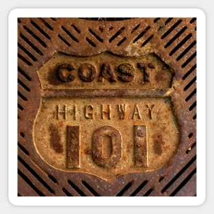 Coast Highway 101 Sticker